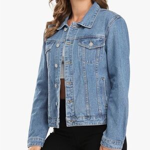 Ci Sono Light Blue Denim Jean Jacket - Women's